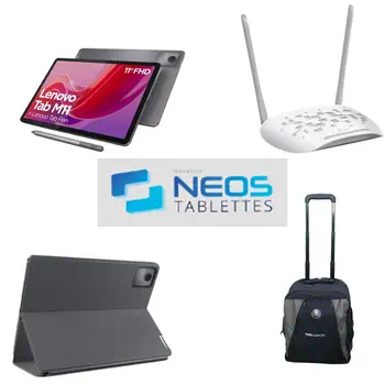 Classe Mobile : 8 Tablettes Lenovo 11" + Neos + Tabicase livraison gratuite