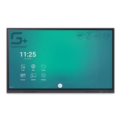 Vente Ecran Numérique Interactif Ecran interactif tactile SpeechiTouch SuperGlass+ Android 11 UHD - 98"