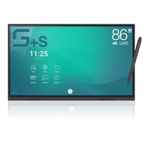 Revendeur officiel Ecran Numérique Interactif Ecran interactif tactile Superglass+ S SpeechiTouch Android 11 UHD 86"