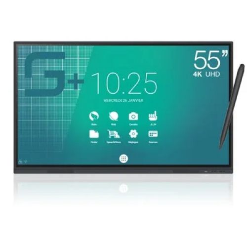 Achat Ecran interactif tactile SpeechiTouch SuperGlass+ Android 11 UHD - 55" sur hello RSE