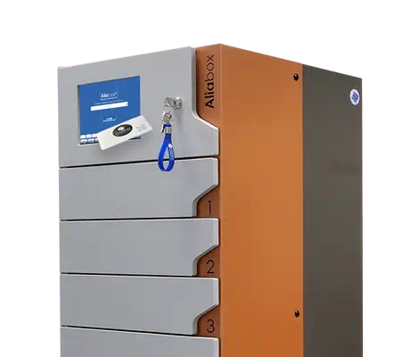 Aliabox Compact 5P - Non connectée - Serrures électromagnétiques  - Armoire connectée - visuel 8