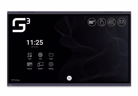 SpeechiTouch SuperGlass 3 - 92”  - Ecran Numérique Interactif - visuel 1