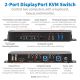 Vente EATON TRIPPLITE 2-Port DisplayPort/USB KVM Switch 4K 60Hz Tripp Lite au meilleur prix - visuel 2