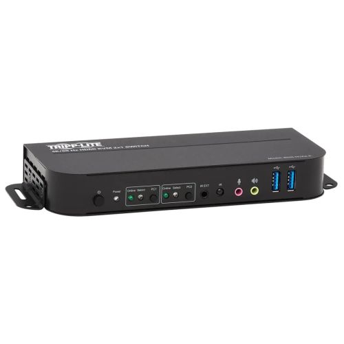 Vente EATON TRIPPLITE 2-Port HDMI/USB KVM Switch 4K 60Hz HDR HDCP 2.2 IR au meilleur prix