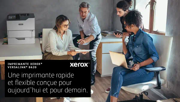 Imprimante recto verso A4 61 ppm VersaLink B620, Xerox - visuel 1 - hello RSE - TECHNOLOGIE XEROX® CONNECTKEY®