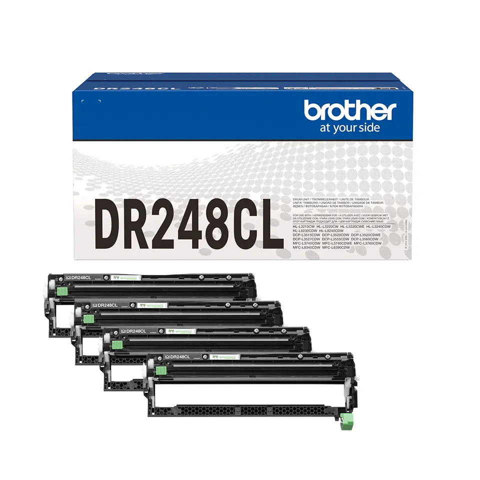 Vente BROTHER DR248CL DRUM PACK FOR FCL 1x BK/C/M/Y Brother au meilleur prix - visuel 6