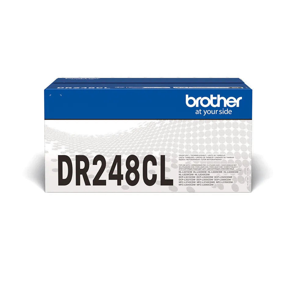 Vente BROTHER DR248CL DRUM PACK FOR FCL 1x BK/C/M/Y Brother au meilleur prix - visuel 2