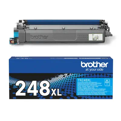 Brother TN-248XLC Cartouche de toner 1 pièce(s) Original Cyan - Toner - visuel 2