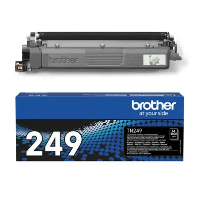 TN-249BK - Cartouche de toner très haute capacité Brother - visuel 1 - hello RSE - Rendement élevé