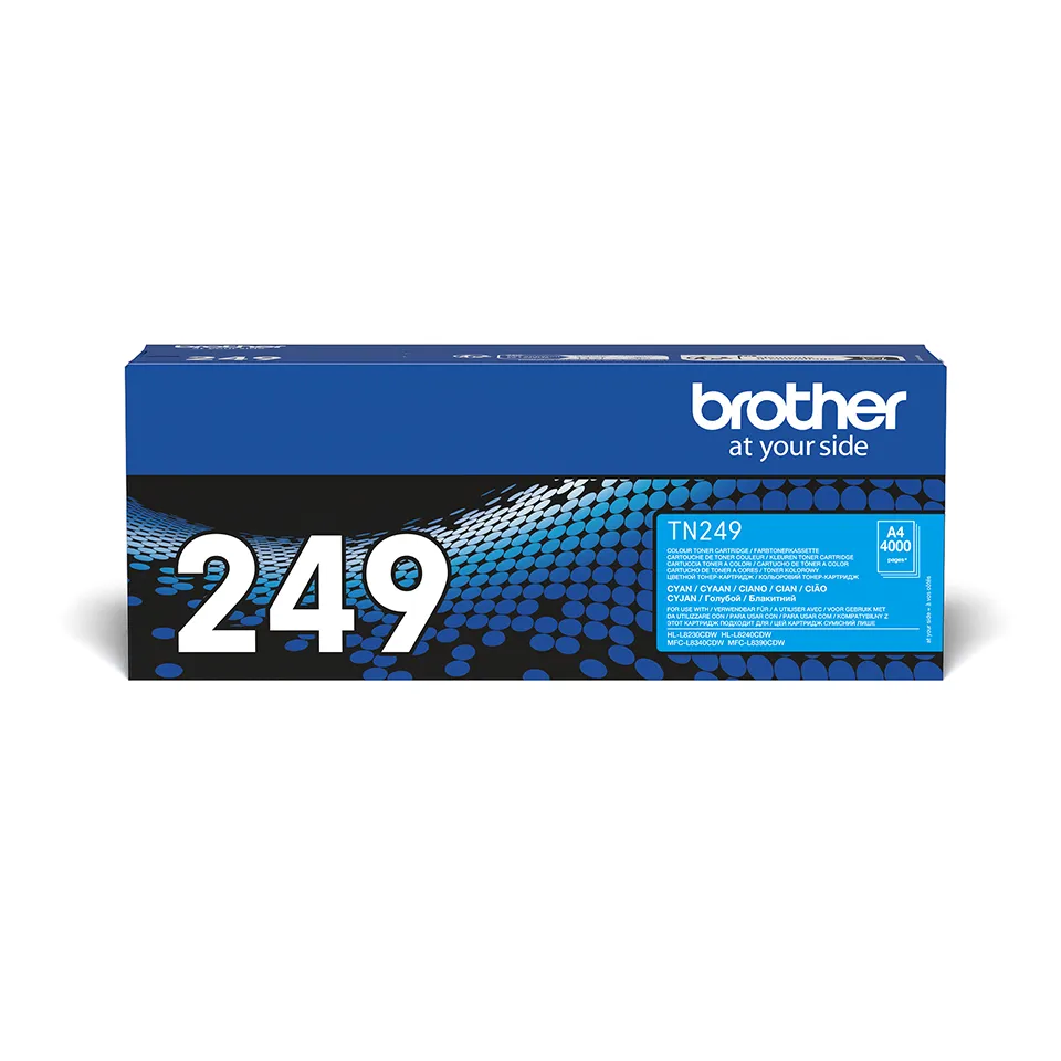 Vente BROTHER TN-249C Cyan Toner Cartridge Prints 4.000 pages Brother au meilleur prix - visuel 10