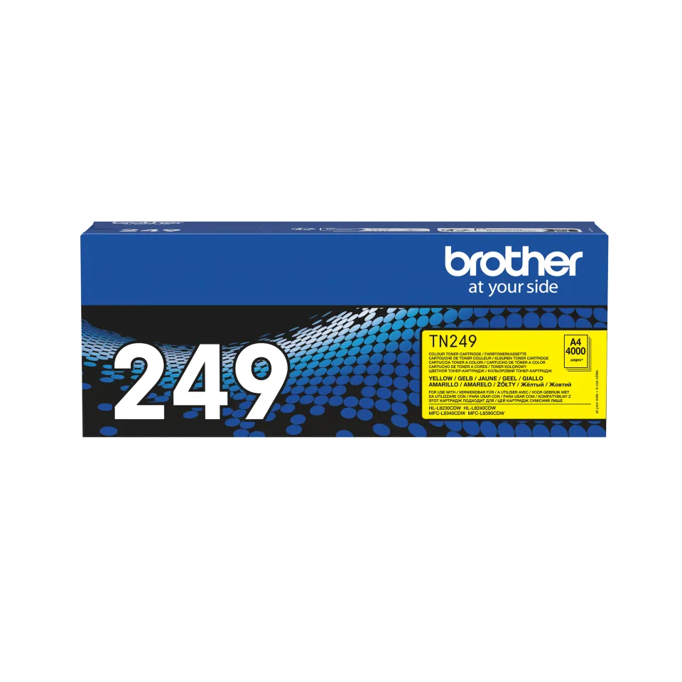Vente BROTHER TN-249Y Yellow Toner Cartridge Prints 4.000 Brother au meilleur prix - visuel 6
