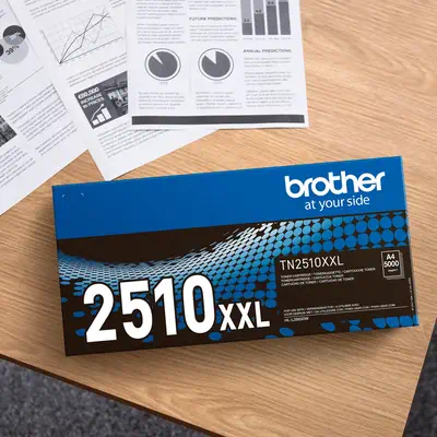 TN2510XL - Cartouche de toner haute capacité originale Brother - Noir - Toner - visuel 2