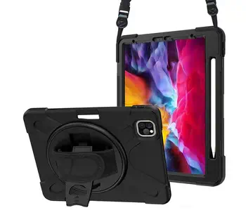 COQUE RENFORCEE AVEC EMPLACEMENT STYLET, BANDOULIERE, POIGNEE ROTATIVE ET PIED SUPPORT POUR APPLE IP achat