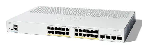 Cisco C1200-24P-4X commutateur réseau Géré L2/L3 Gigabit Ethernet (10/100/1000) Blanc - Switchs et Hubs - visuel 3