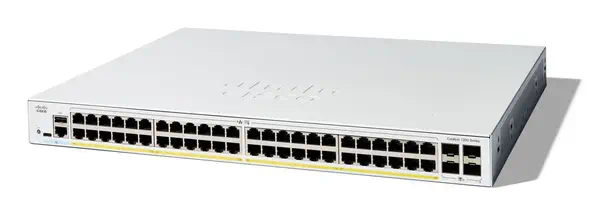 Cisco C1200-48P-4X commutateur réseau Géré L2/L3 Gigabit Ethernet (10/100/1000) Blanc - Switchs et Hubs - visuel 3