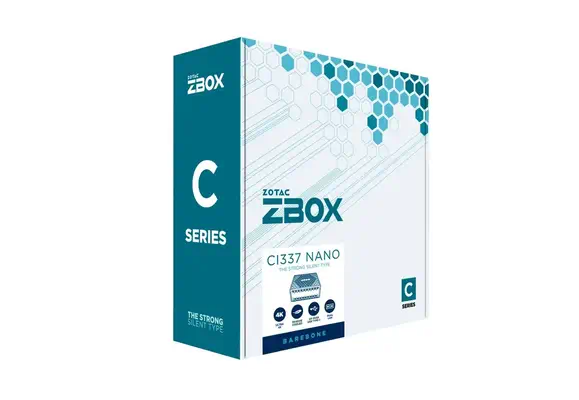 Zotac ZBOX CI337 nano 0.9L sized PC Noir N100 3,4 GHz - Barebone - visuel 8