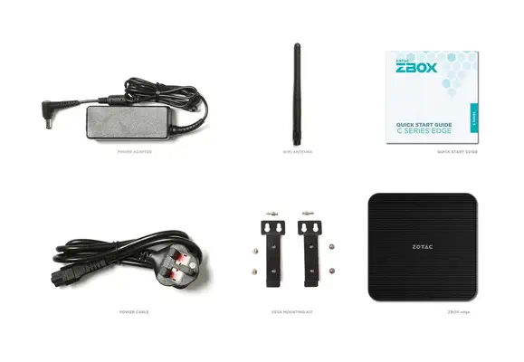 ZOTAC ZBOX CI343 NANO Mini-PC Barebone Intel N100 - Zotac - visuel 6
