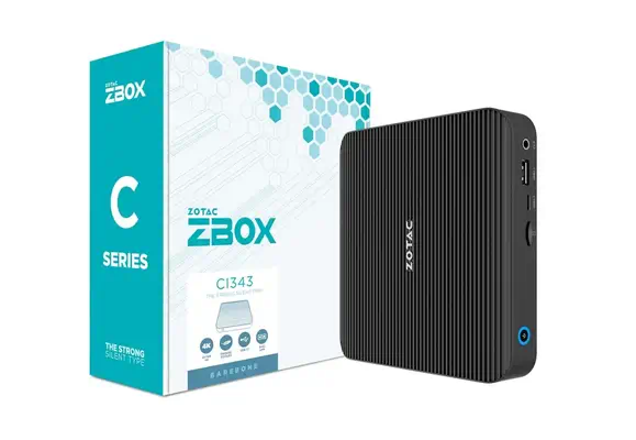 ZOTAC ZBOX CI343 NANO Mini-PC Barebone Intel N100 - Zotac - visuel 8