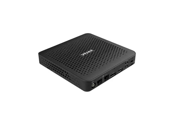 Zotac ZBOX -MI668-BE barebone PC/ poste de travail Taille pc 0,64l Noir i7-1360P 2,2 GHz - Barebone - visuel 5