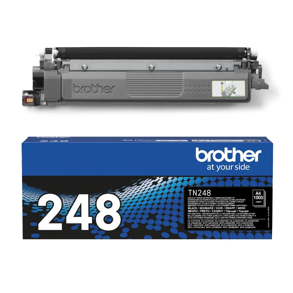 Vente BROTHER TN248BK Black Toner Cartridge ISO Yield 1.000 Brother au meilleur prix - visuel 10