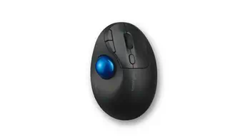 Kensington Pro Fit Ergo TB450 souris Bureau Droitier RF sans fil + Bluetooth Trackball 1600 DPI garantie
