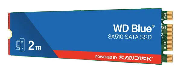 SanDisk Blue WD SA510 2 To M.2 Série ATA III - Sandisk - Disque dur SSD - visuel 2