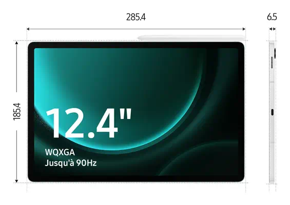 Samsung SM-X610NLIAEUB tablette Samsung Exynos 128 Go 31,5 Samsung - visuel 1 - hello RSE - Double connectivité