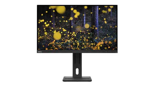 Lenovo ThinkVision E27q-20 écran plat de PC 68,6 cm (27") 2560 x 1440 pixels Quad HD LED Noir - Ecran Ordinateur - visuel 1