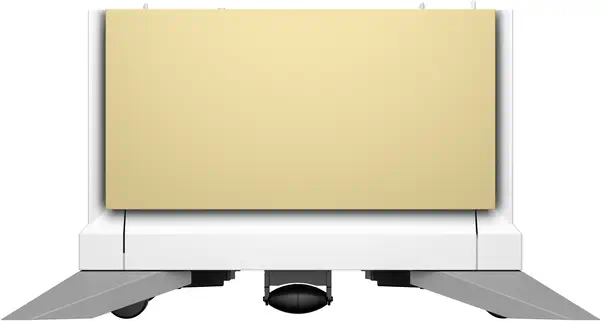 Socle/Bac à papier haute capacité 2100 feuilles HP Color LaserJet Constellation Yellow - Accessoires pour imprimante - visuel 1