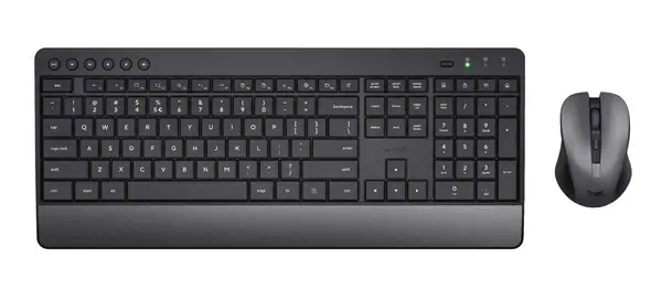 Trust Trezo Ensemble confort clavier et souris sans Trust - visuel 1 - hello RSE - Connectivité sans fil efficace