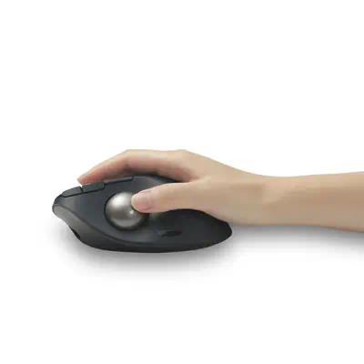 Kensington Trackball Pro Fit Ergo TB550 Kensington - visuel 1 - hello RSE - Batterie rechargeable