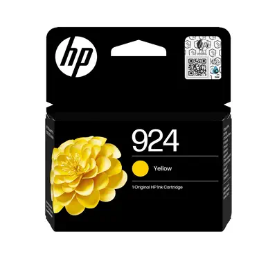 HP 924 Cartouche Encre Authentique Jaune - Cartouches d'encre - visuel 4