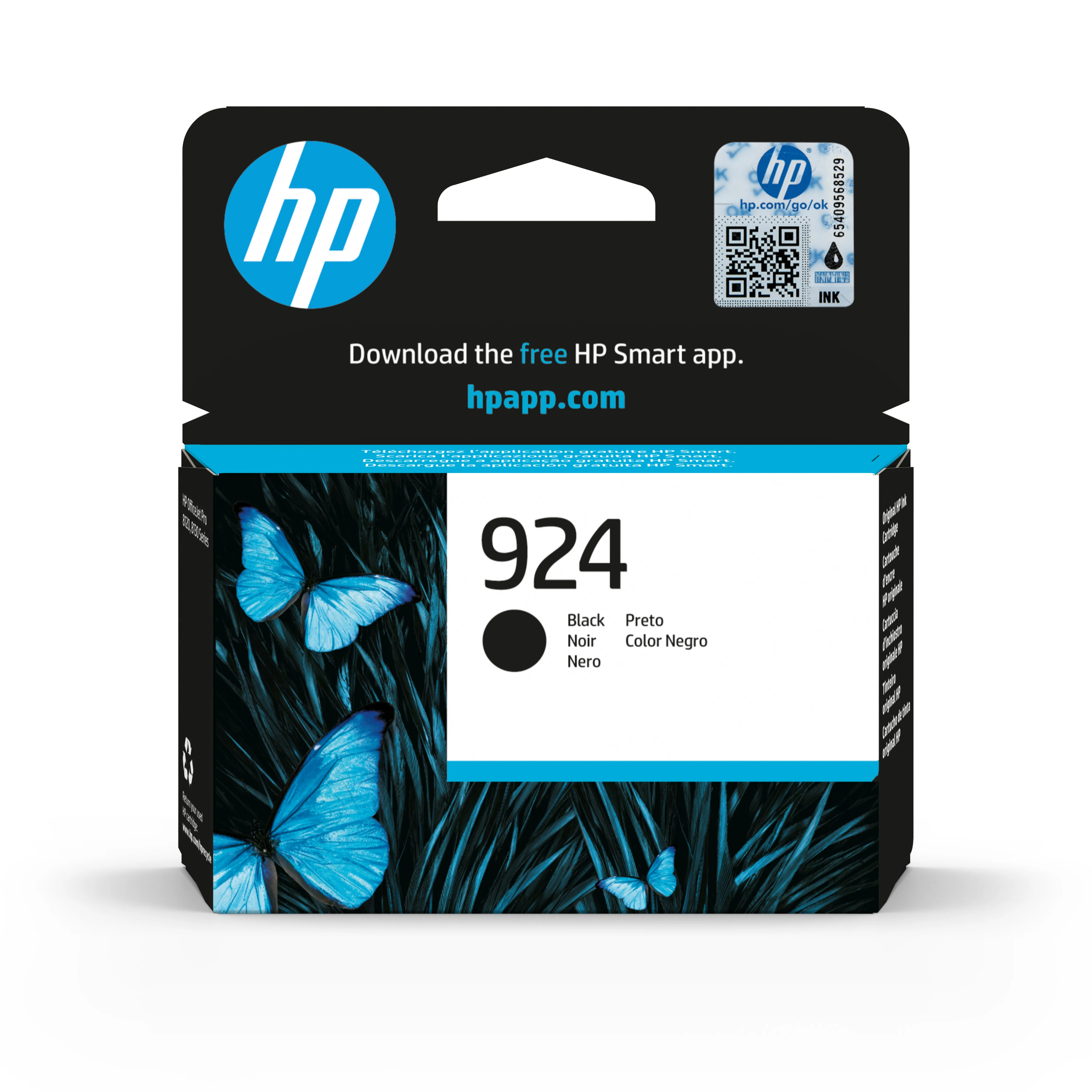 Vente HP 924 Black Original Ink Cartridge au meilleur prix