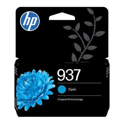 HP 937 Cartouche Encre Authentique Cyan - Toner - visuel 1