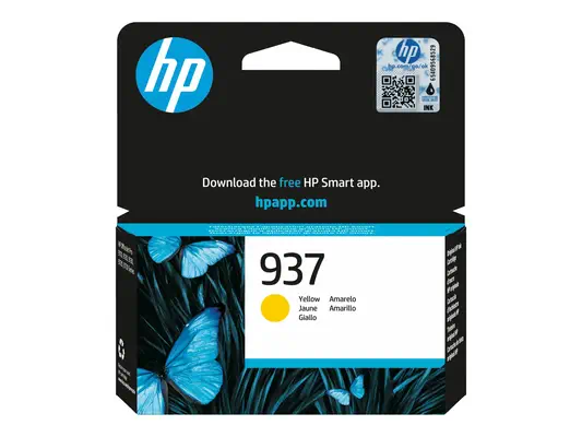 HP 937 Cartouche Encre Authentique Jaune - Toner - visuel 1