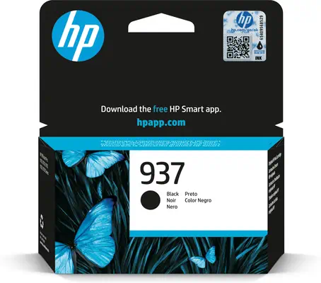 HP 937 Black Original Ink Cartridge HP - visuel 1 - hello RSE - Une qualité et une fiabilité à toute épreuve