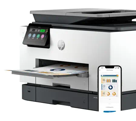 OfficeJet Pro 9130b Sans fil All-in-One Couleur Imprimante, Impression recto-verso; copieur, scanner - HP - Multifonctions Jet d'encre - visuel 8