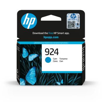 Revendeur officiel Cartouches d'encre HP 924 Cyan Original Ink Cartridge