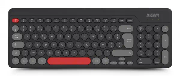 Urban Factory OWC24UF clavier Universel RF sans fil AZERTY Français Noir, Gris, Rouge - Clavier - visuel 2