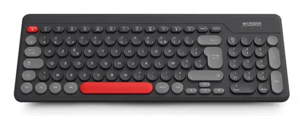Urban Factory OWC24UF clavier Universel RF sans fil AZERTY Français Noir, Gris, Rouge - Clavier - visuel 3