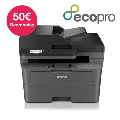 MFC-L2860DWE - Imprimante multifonction laser 4-en-1 monochrome A4 compacte et réseau Ethernet - 6 m - Brother - Multifonctions Laser - visuel 3