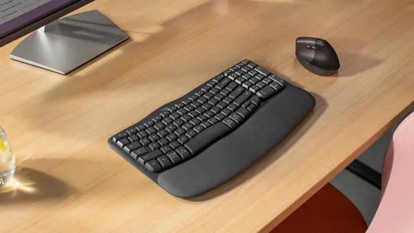 Logitech 920-012283 clavier Bureau RF sans fil + Bluetooth QWERTZ Allemand Graphite - Clavier - visuel 9