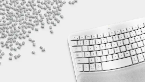Logitech 920-012299 clavier Bureau RF sans fil + Bluetooth QWERTY Nordique Blanc - Clavier - visuel 4