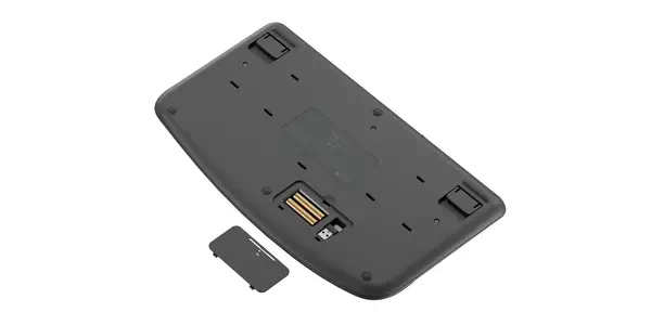 Logitech 920-012333 clavier Bureau RF sans fil + Bluetooth QWERTY Anglais britannique Graphite - Clavier - visuel 2