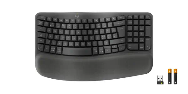 Logitech 920-012332 clavier Bureau RF sans fil + Bluetooth QWERTY Nordique Graphite - Clavier - visuel 4