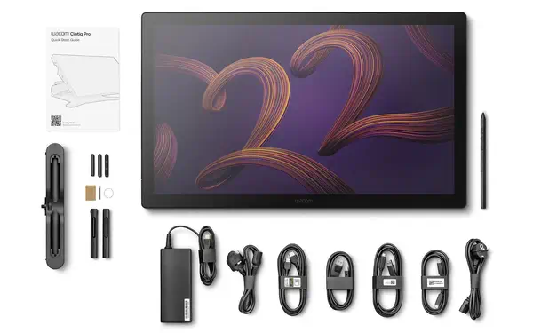 Wacom Cintiq Pro 22 tablette graphique Noir 476 x 268 mm USB - Ecran Numérique Interactif - visuel 8