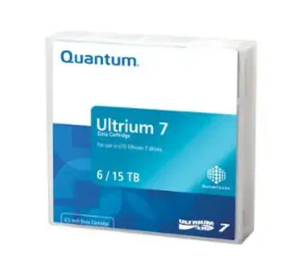 Quantum MR-L7MQN-01 support de stockage de secours Bande de données vierge 6 To LTO 1,26 cm - Lecteur de bande - visuel 1