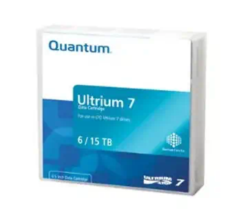 Livraison gratuite Quantum MR-L7MQN-01 support de stockage de secours Bande de données vierge 6 To LTO 1,26 cm
