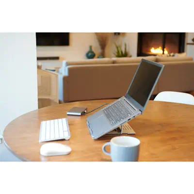 Rehausseur Easy Riser Aluminium pour ordinateur portable - Kensington - Autre Accessoire pour portable - visuel 6