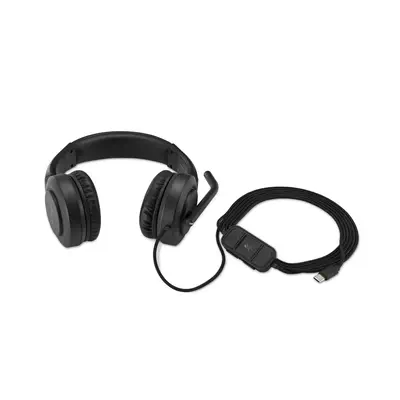 Kensington H1000 Micro-casque USB-C supra-auriculaire Kensington - visuel 1 - hello RSE - Témoin lumineux ’ne pas déranger’